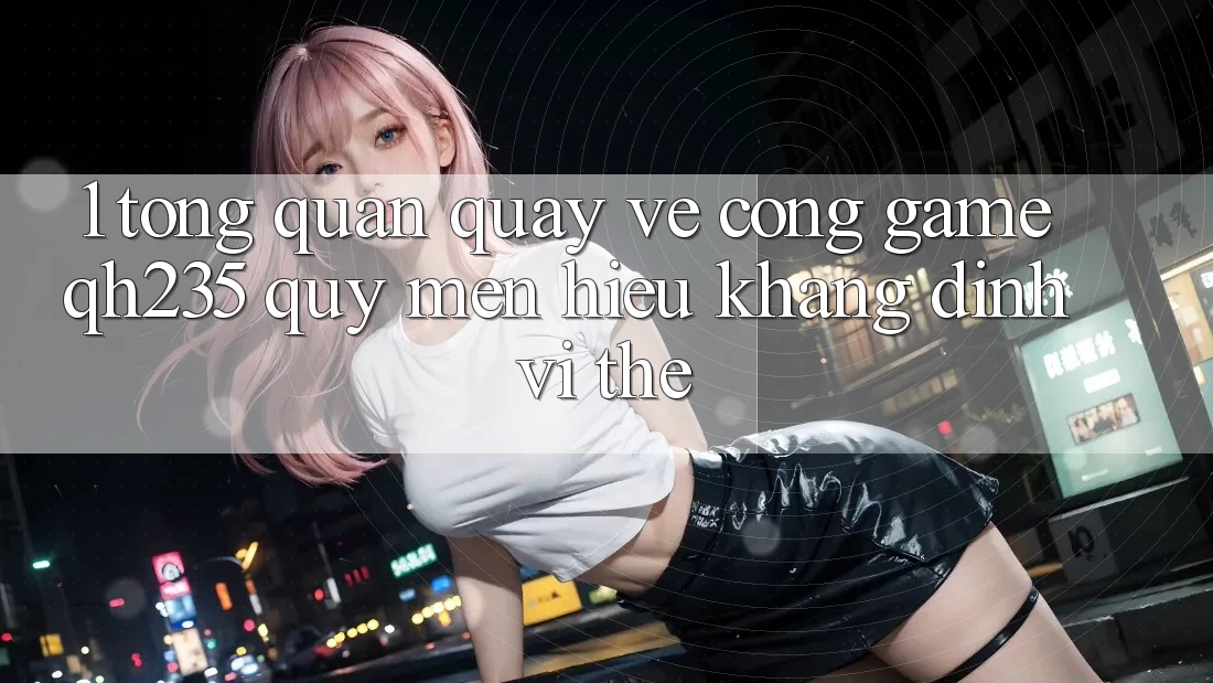 1. Tổng Quan Quay về Cổng Game qh235 – Quý mến Hiệu Khẳng Định Vị Thế