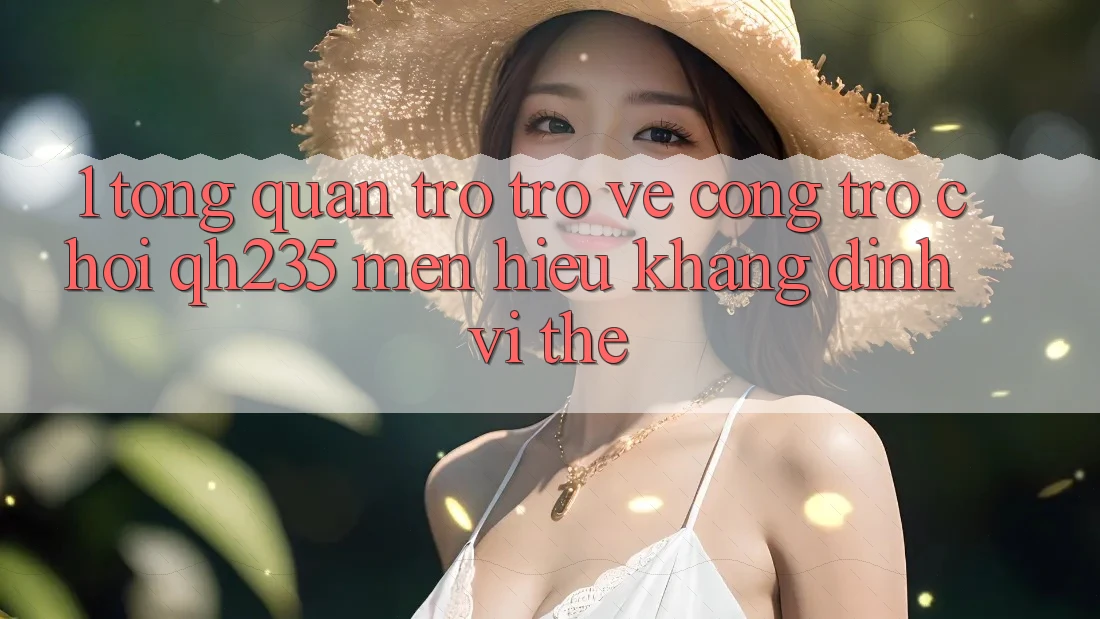 1. Tổng Quan Trở trở về Cổng Trò chơi qh235 – Mến Hiệu Khẳng Định Vị Thế