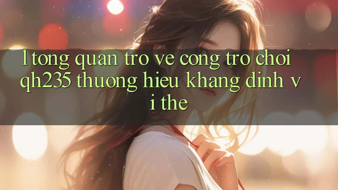 1. Tổng Quan Trở về Cổng Trò chơi qh235 – Thương Hiệu Khẳng Định Vị Thế