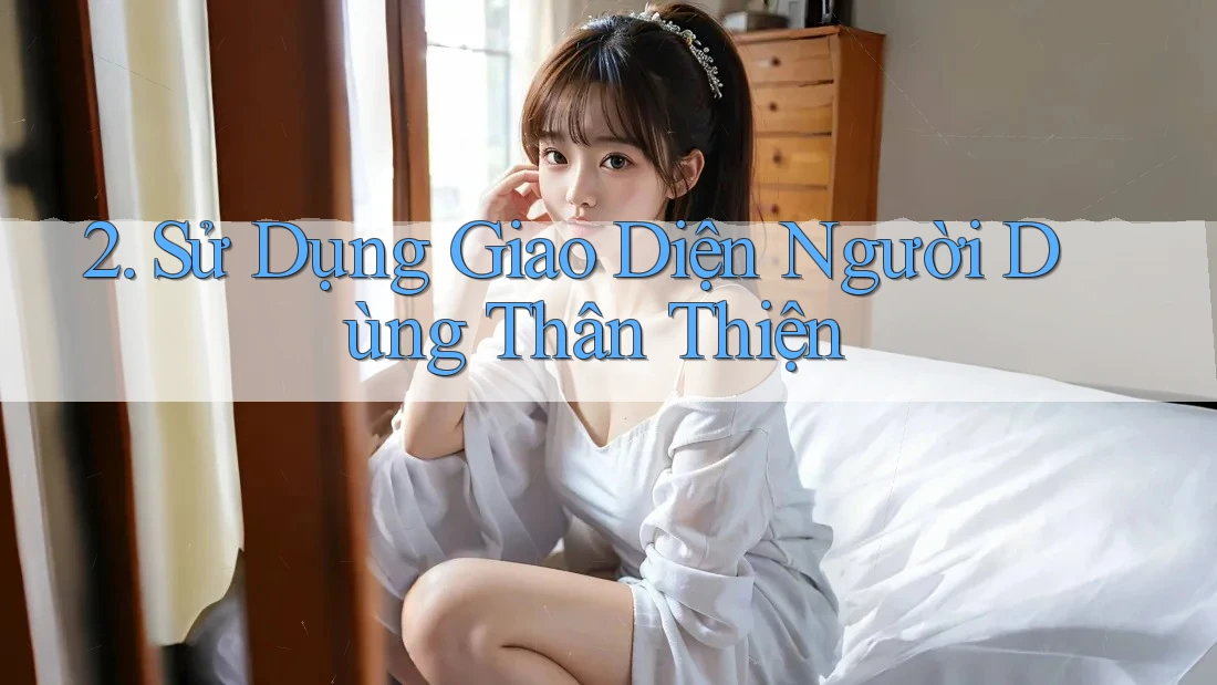 2. Sử Dụng Giao Diện Người Dùng Thân Thiện