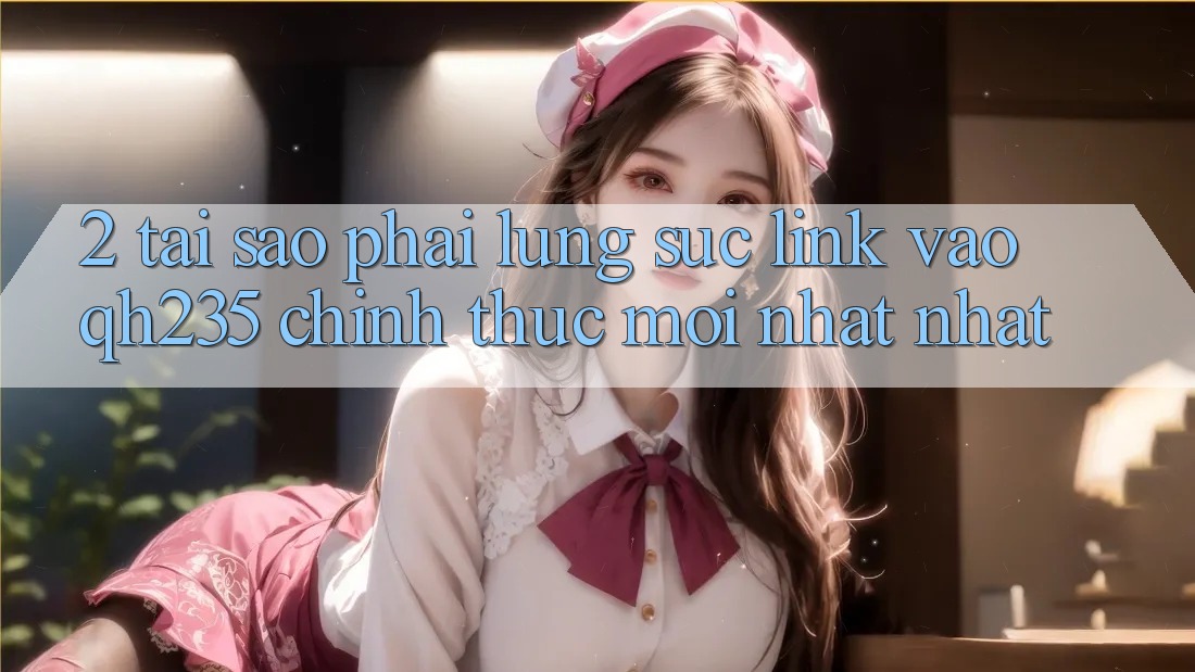 2. Tại Sao Phải Lùng sục Link Vào qh235 Chính Thức Mới nhất Nhất?