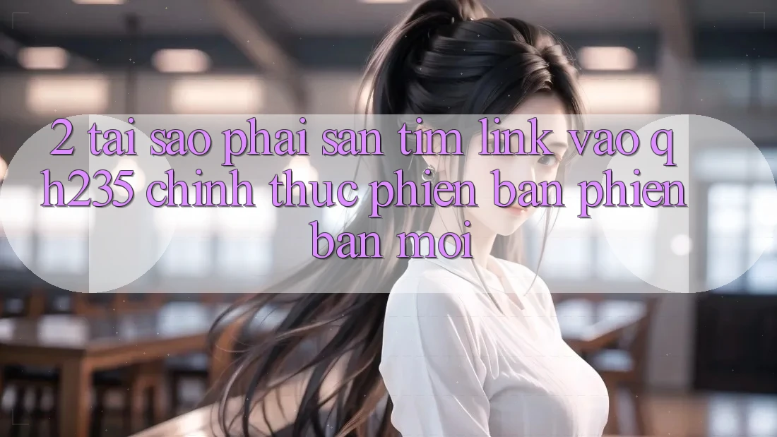 2. Tại Sao Phải Săn tìm Link Vào qh235 Chính Thức Phiên bản phiên bản mới?