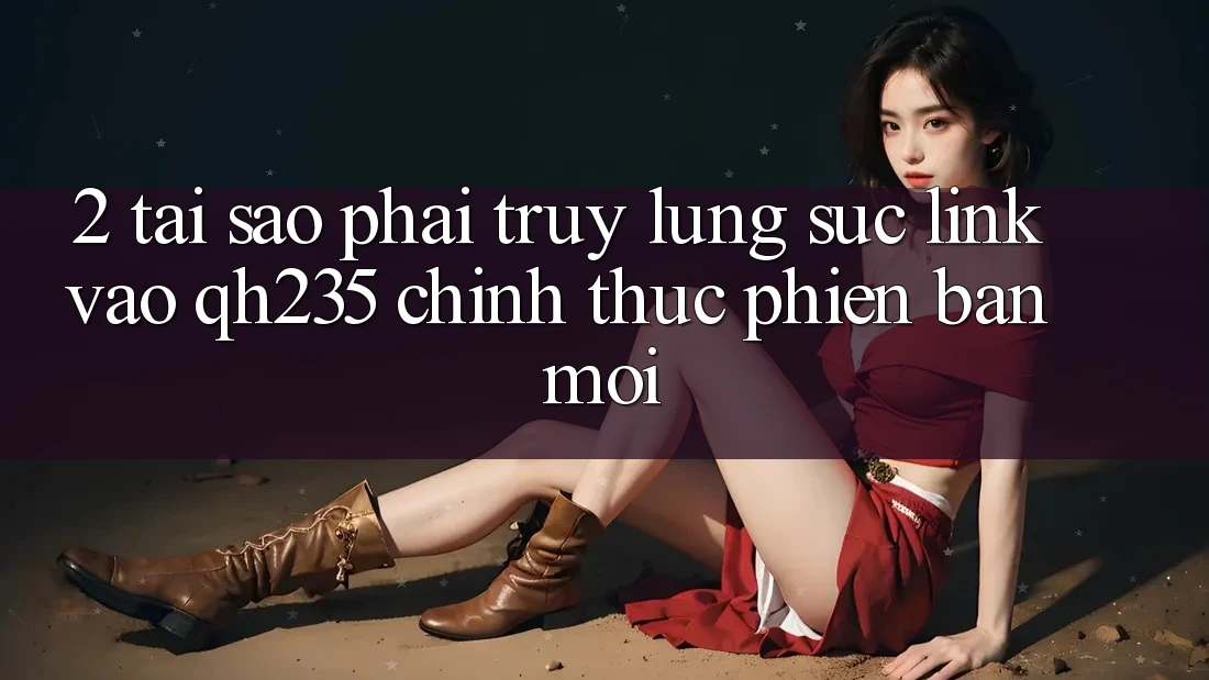 2. Tại Sao Phải Truy lùng sục Link Vào qh235 Chính Thức Phiên bản mới?