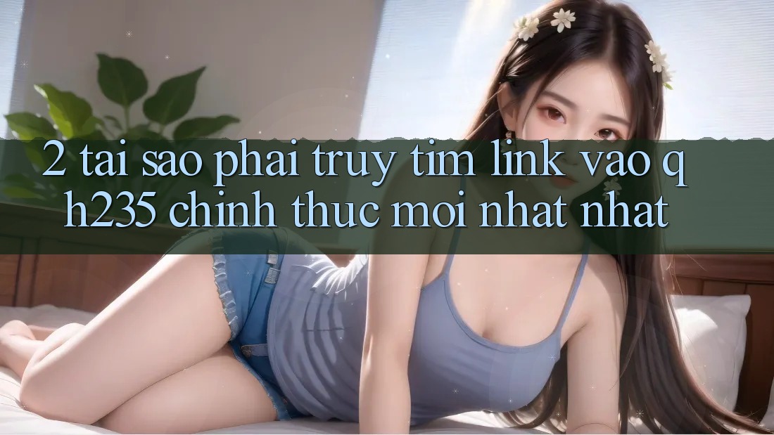 2. Tại Sao Phải Truy tìm Link Vào qh235 Chính Thức Mới nhất Nhất?
