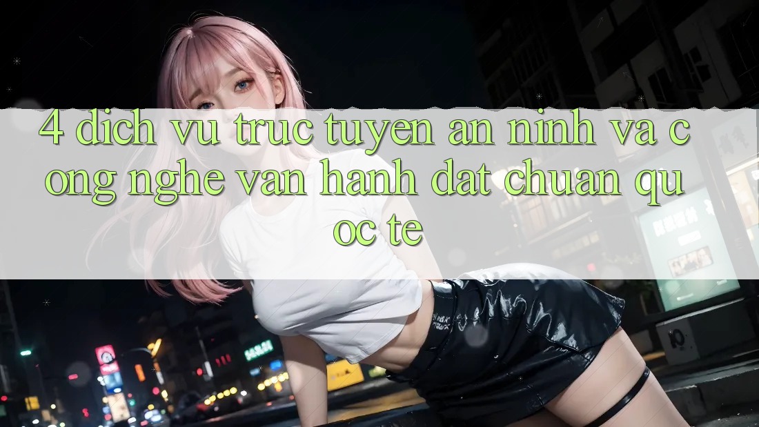 4. Dịch vụ trực tuyến An ninh Và Công Nghệ Vận Hành Đạt Chuẩn Quốc Tế
