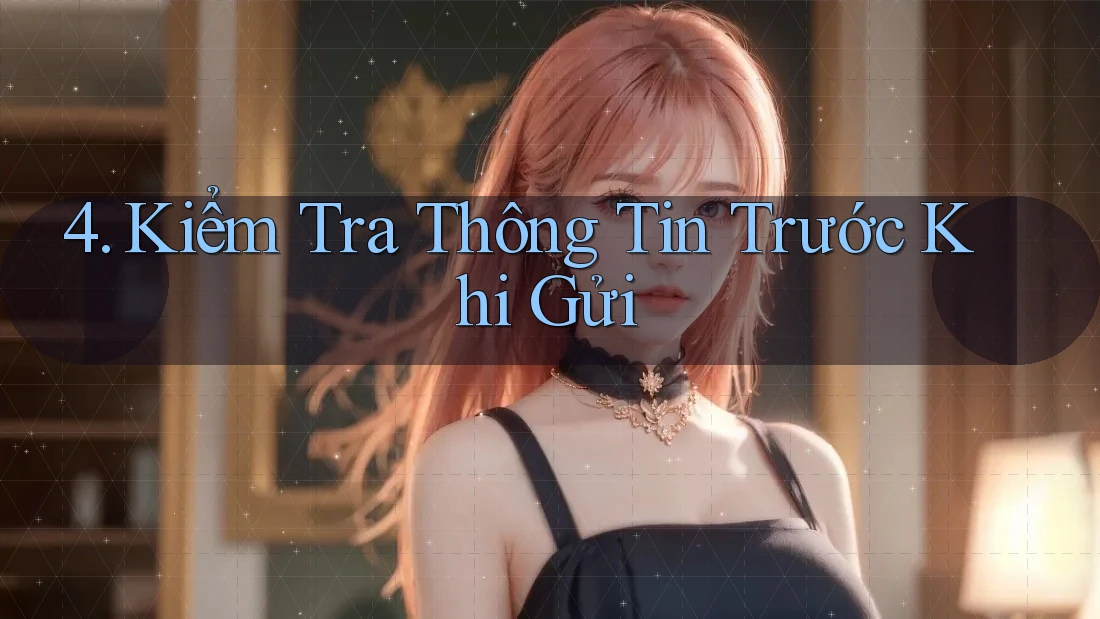 4. Kiểm Tra Thông Tin Trước Khi Gửi