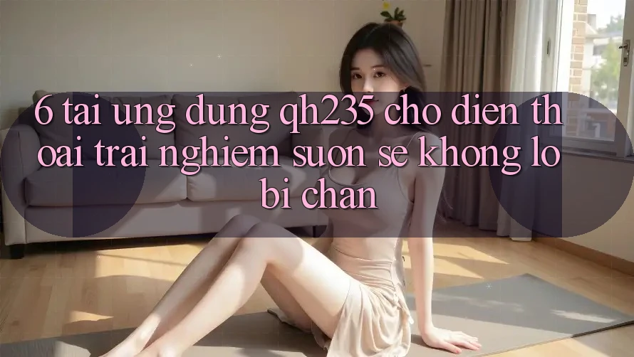 6. Tải Ứng dụng qh235 Cho Điện Thoại – Trải Nghiệm Suôn sẻ Không Lo Bị Chặn