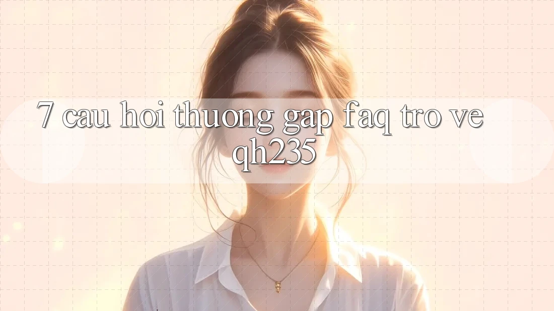 7. Câu Hỏi Thường Gặp (FAQ) Trở về qh235