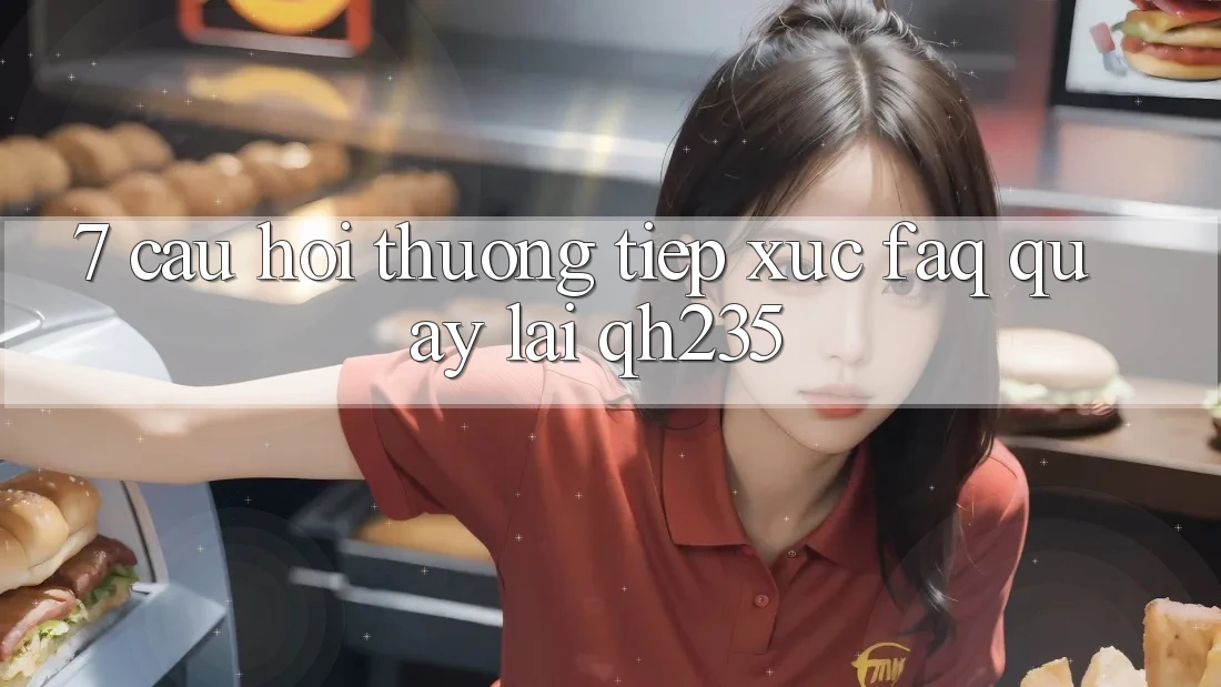7. Câu Hỏi Thường Tiếp xúc (FAQ) Quay lại qh235