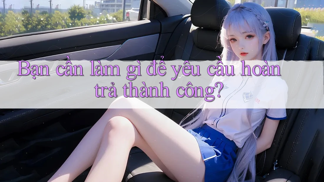 Bạn cần làm gì để yêu cầu hoàn trả thành công?