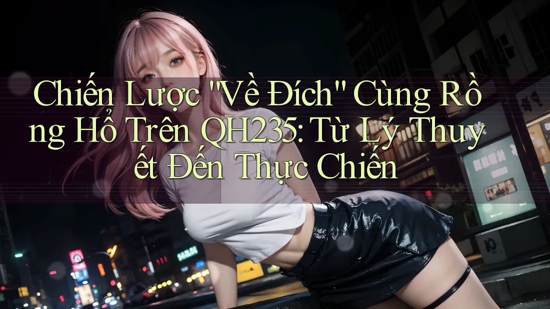 Chiến Lược “Về Đích” Cùng Rồng Hổ Trên QH235: Từ Lý Thuyết Đến Thực Chiến