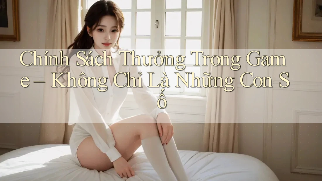 Chính Sách Thưởng Trong Game – Không Chỉ Là Những Con Số