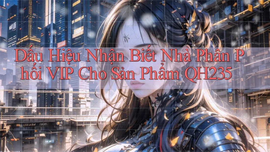 Dấu Hiệu Nhận Biết Nhà Phân Phối VIP Cho Sản Phẩm QH235 Dấu Hiệu Nhận Biết Nhà Phân Phối VIP Cho Sản Phẩm QH235