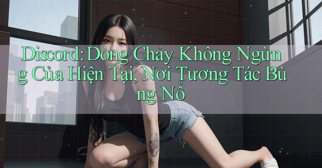 Discord: Dòng Chảy Không Ngừng Của Hiện Tại, Nơi Tương Tác Bùng Nổ