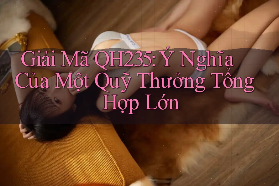 Giải Mã QH235: Ý Nghĩa Của Một Quỹ Thưởng Tổng Hợp Lớn
