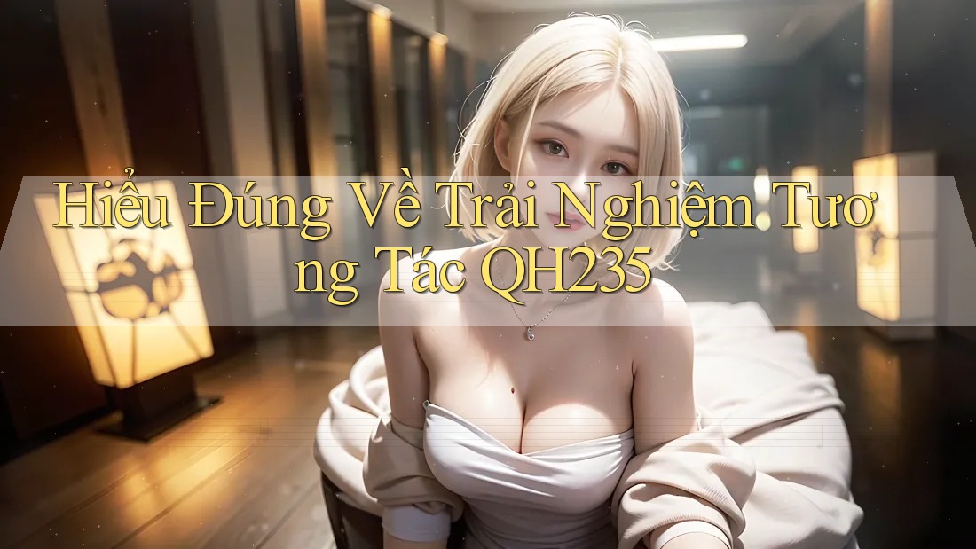 Hiểu Đúng Về Trải Nghiệm Tương Tác QH235