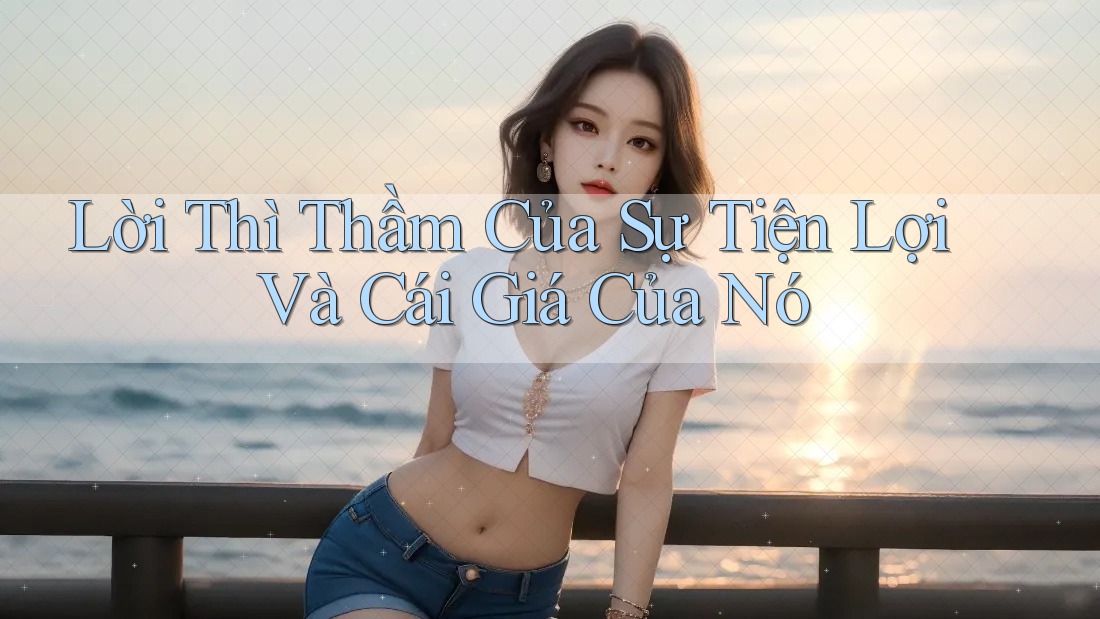 Lời Thì Thầm Của Sự Tiện Lợi Và Cái Giá Của Nó