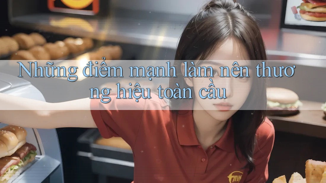 Những điểm mạnh làm nên thương hiệu toàn cầu