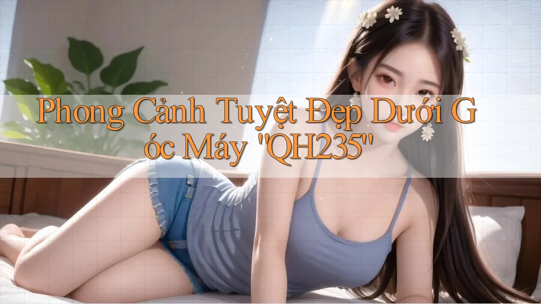 Phong Cảnh Tuyệt Đẹp Dưới Góc Máy “QH235”