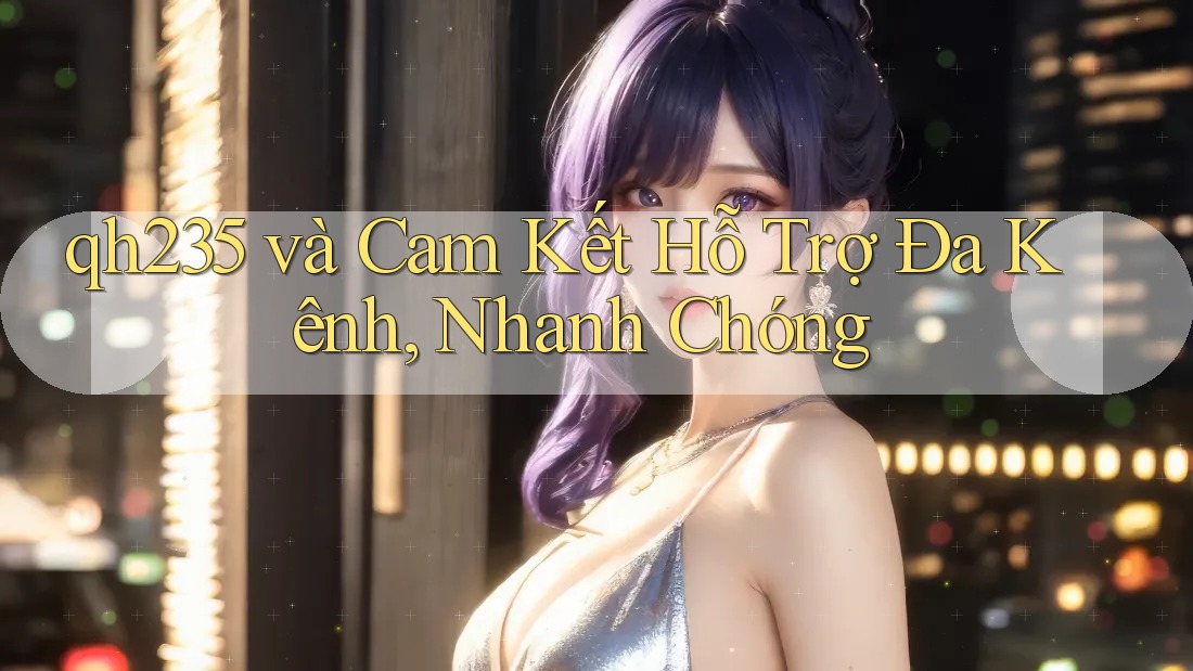 qh235 và Cam Kết Hỗ Trợ Đa Kênh, Nhanh Chóng