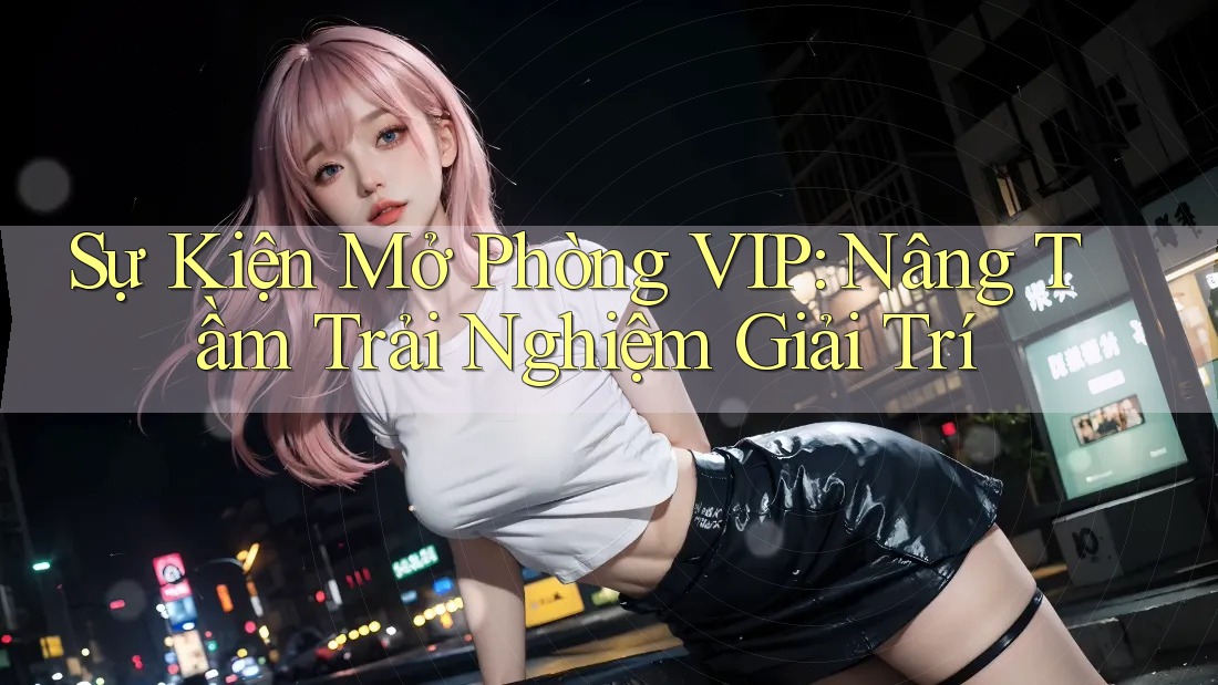 Sự Kiện Mở Phòng VIP: Nâng Tầm Trải Nghiệm Giải Trí