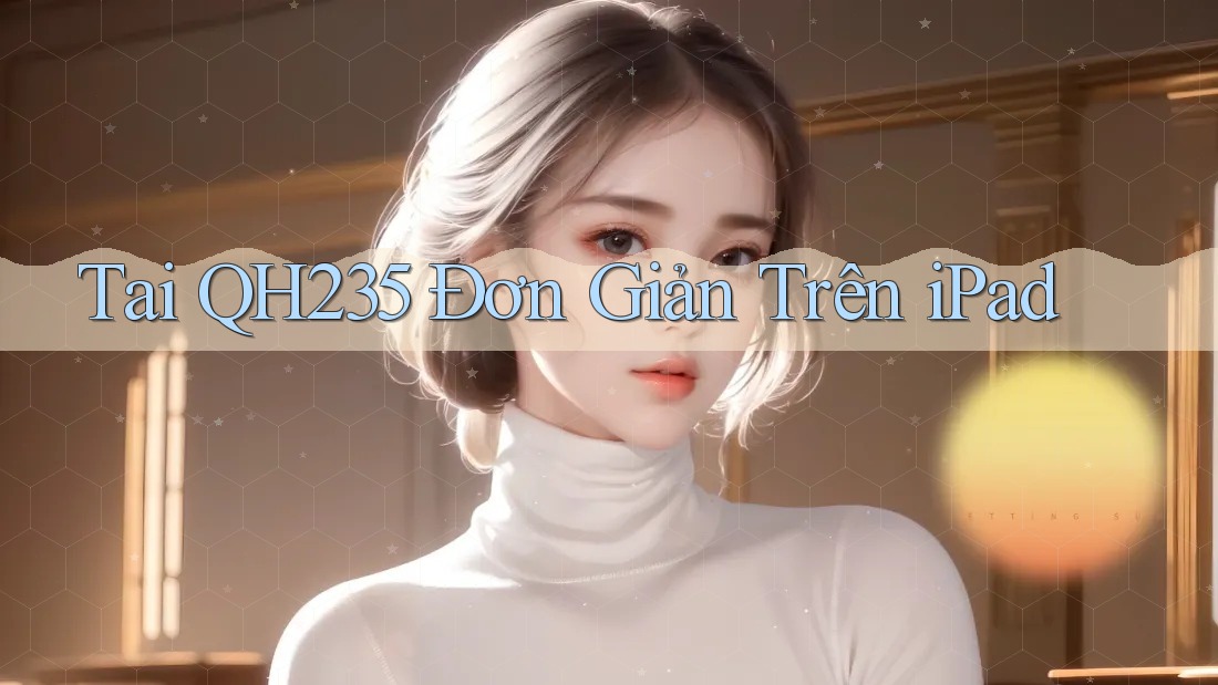 Tai QH235 Đơn Giản Trên iPad