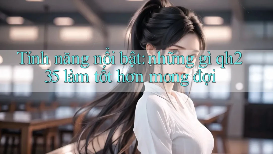 Tính năng nổi bật: những gì qh235 làm tốt hơn mong đợi