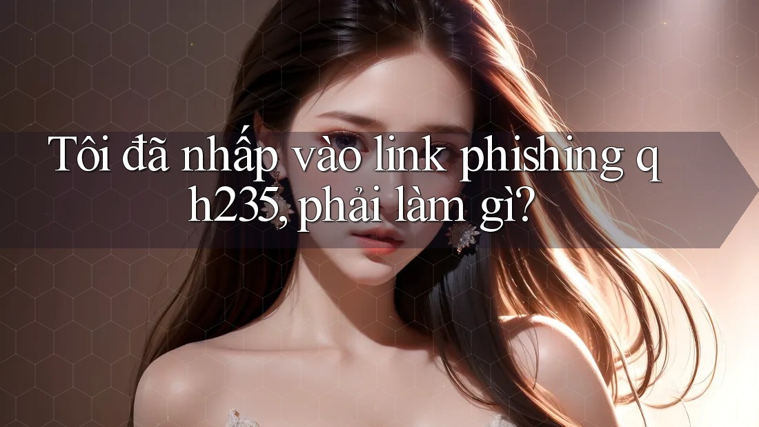 Tôi đã nhấp vào link phishing qh235, phải làm gì?