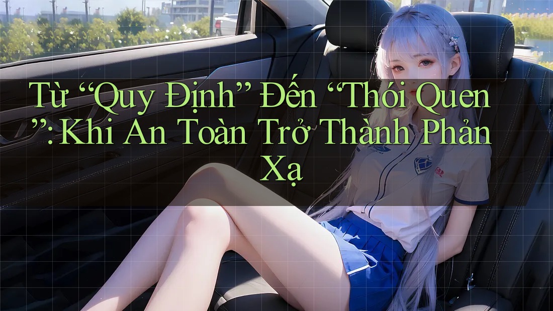 Từ “Quy Định” Đến “Thói Quen”: Khi An Toàn Trở Thành Phản Xạ
