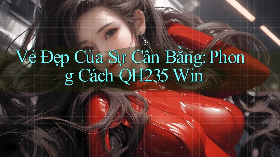 Vẻ Đẹp Của Sự Cân Bằng: Phong Cách QH235 Win