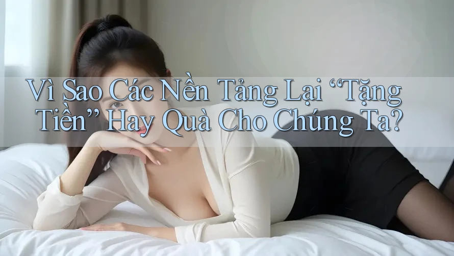 Vì Sao Các Nền Tảng Lại “Tặng Tiền” Hay Quà Cho Chúng Ta?